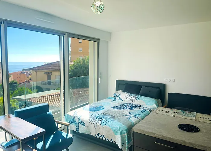 L'oasis De Marina - Cozy Near Monaco Apartment Beausoleil